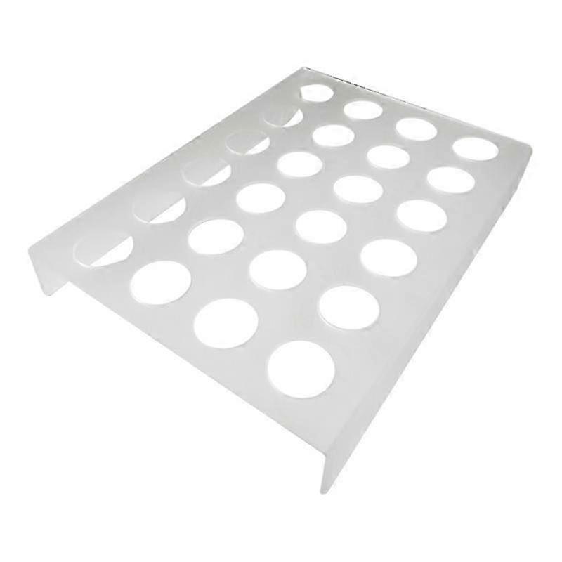 Acryl Kaffeekapsel Display Rack U-Form 24 Löcher Transparente Kaffeebohnen Display Rack Kaffee St