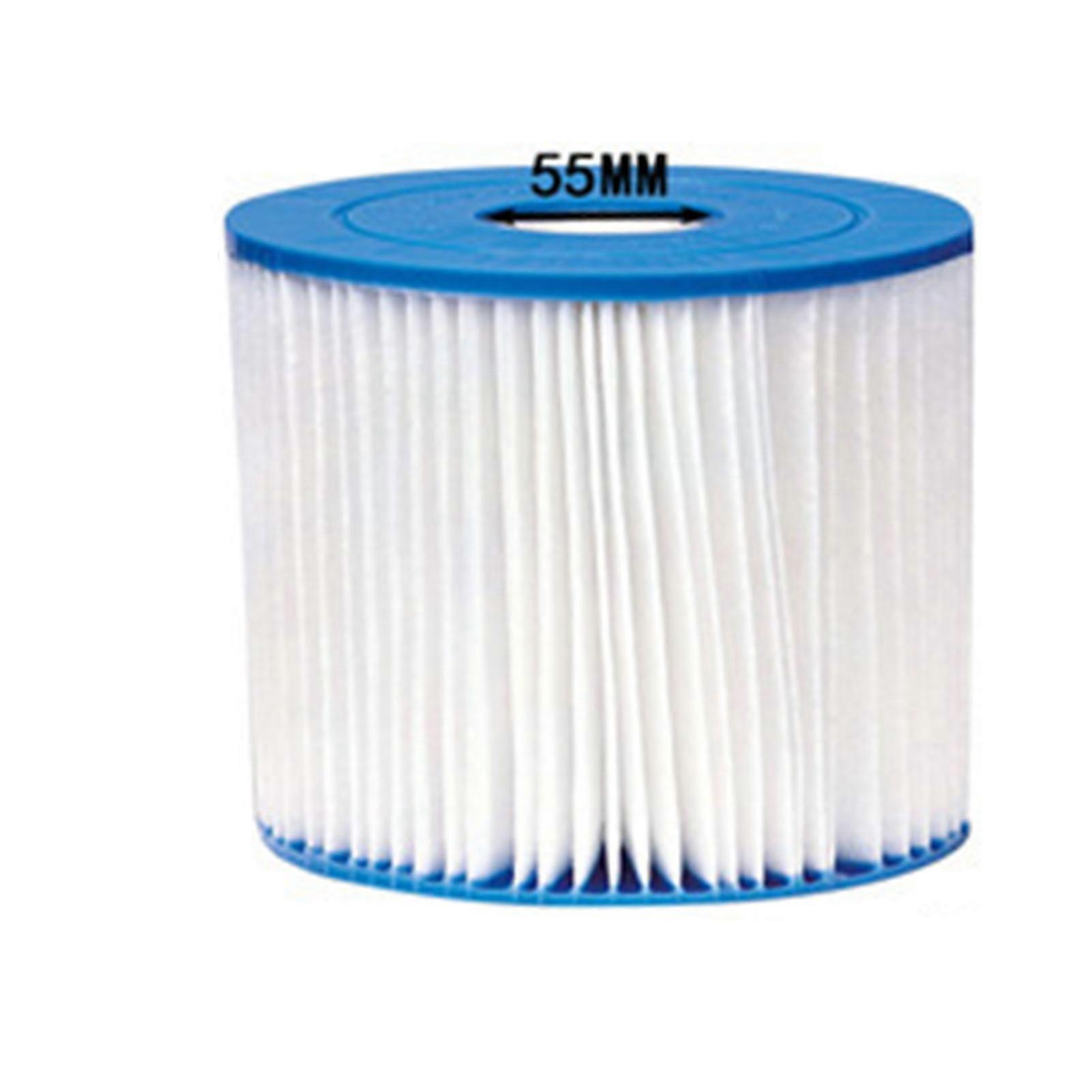 Bestway-Compatible Pool Filter Cartridges Reusable Tub Cleaning Strainer for Inflatable Swimming Pool