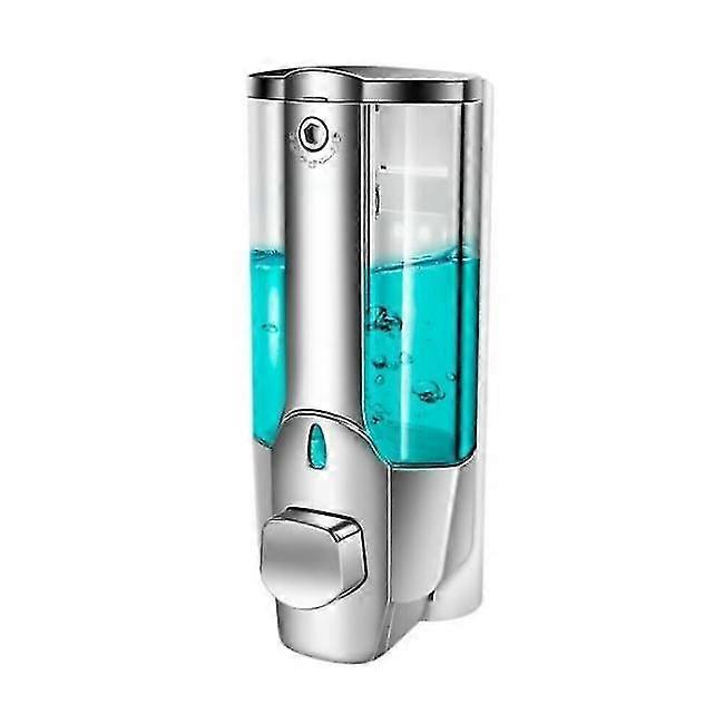 Hanging soap pump, 350 ml Silver