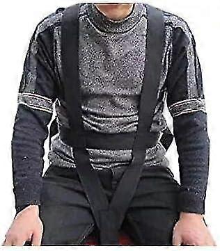 1 kørestol sikkerhedsseler, voksen kørestolssele fastholdelse, sikkerhedssele til ældre, sikker kørestol