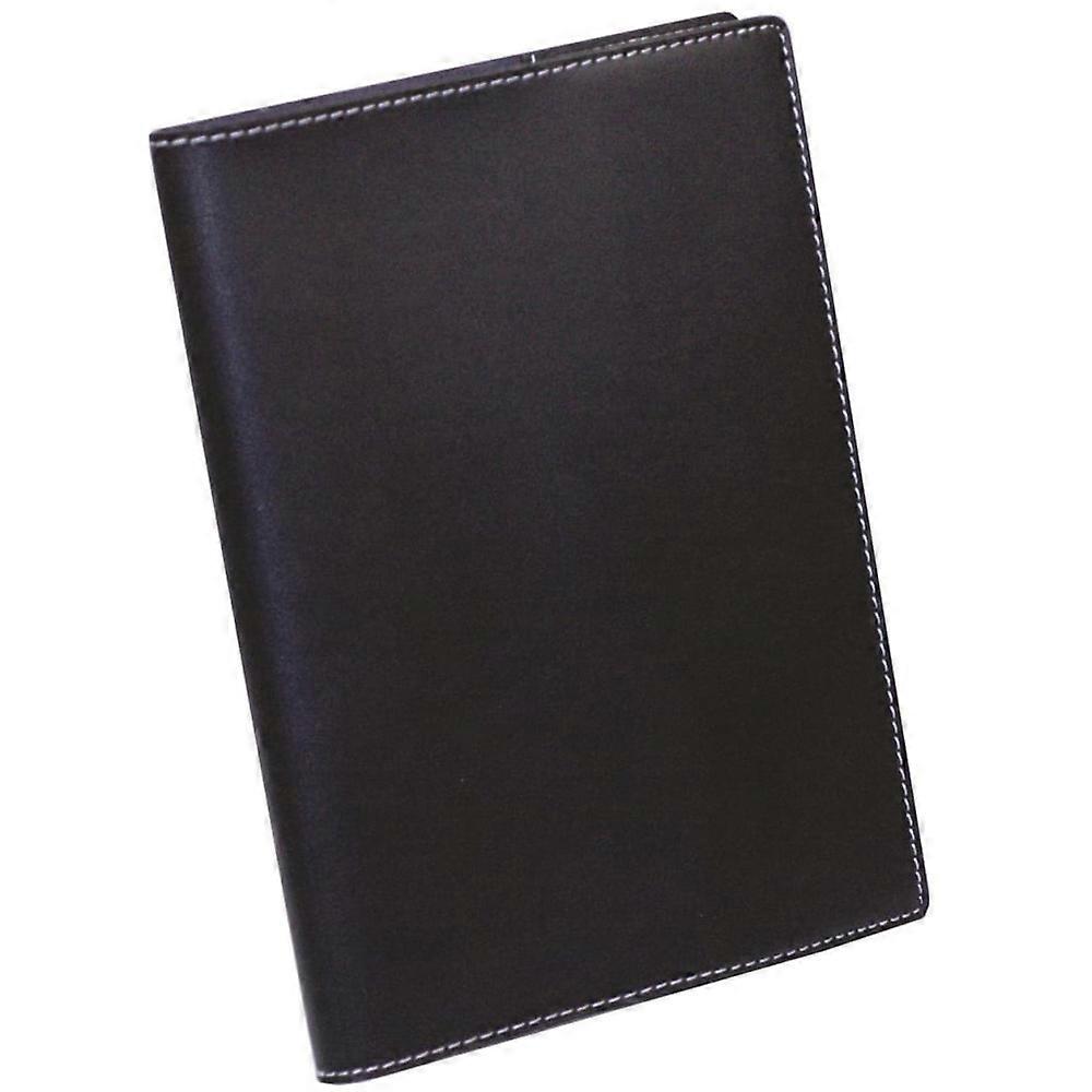 Artex Caravello A6 Journal Premium Quality Leather Cover Journal (Black)