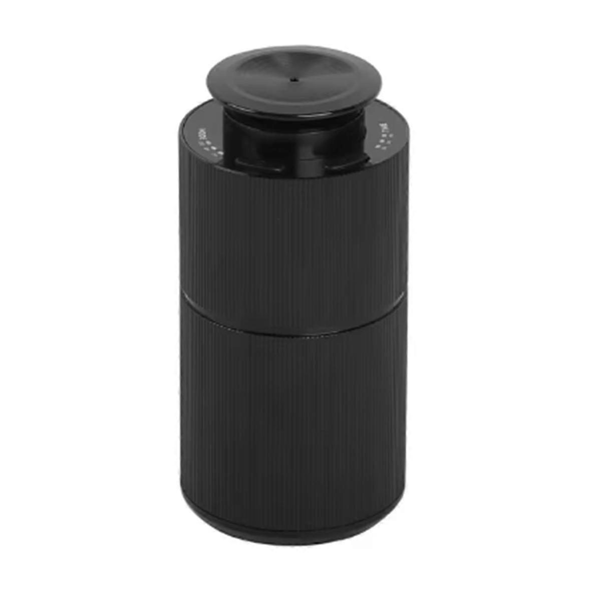 Premium Aromatherapy Diffuser USB Charging Aluminium Alloys Material Aromatic Oil Diffuser Air Freshener Device Black