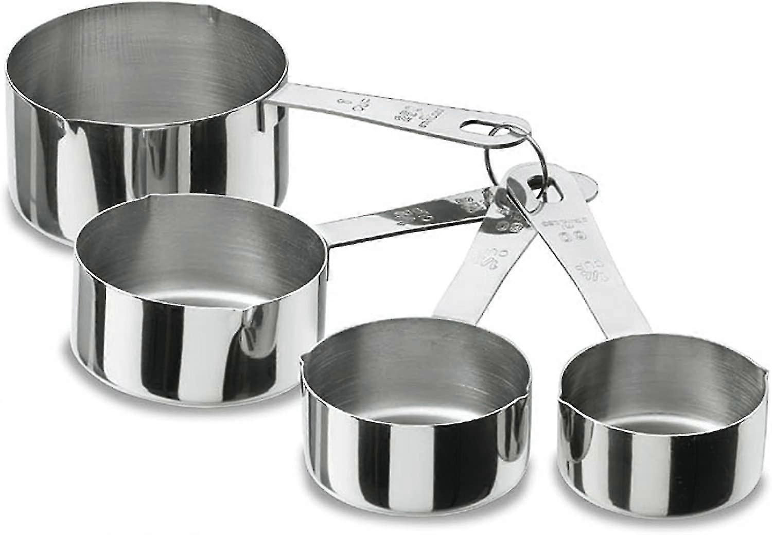 Measuring Cup 4 Pcs. Set S/s. 18%cr.