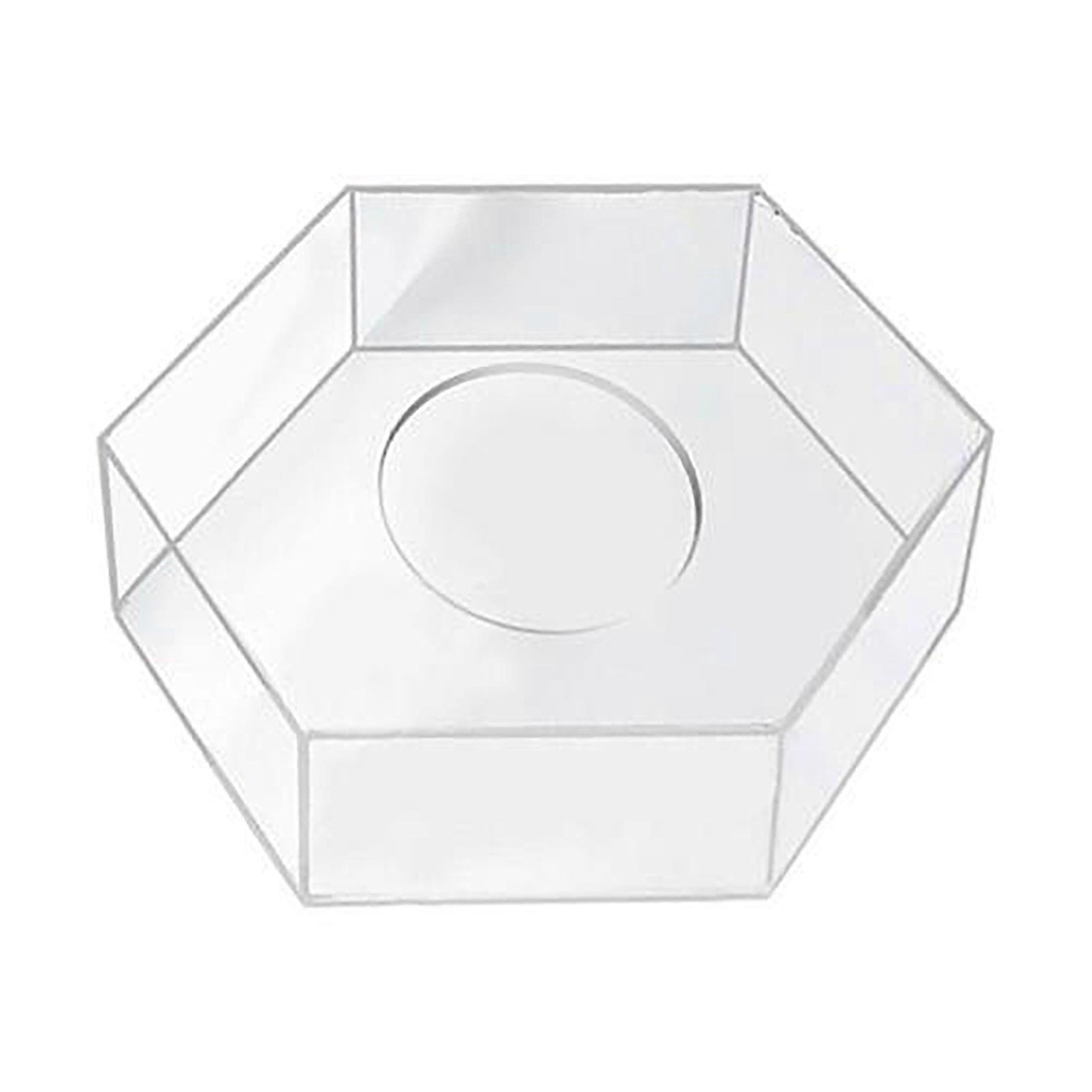 Fillable Cake Stand Round Square Hexagon Heavy Duty WeddingBirthday PartyCake Display Cake Riser Tier Display Holder KAESI