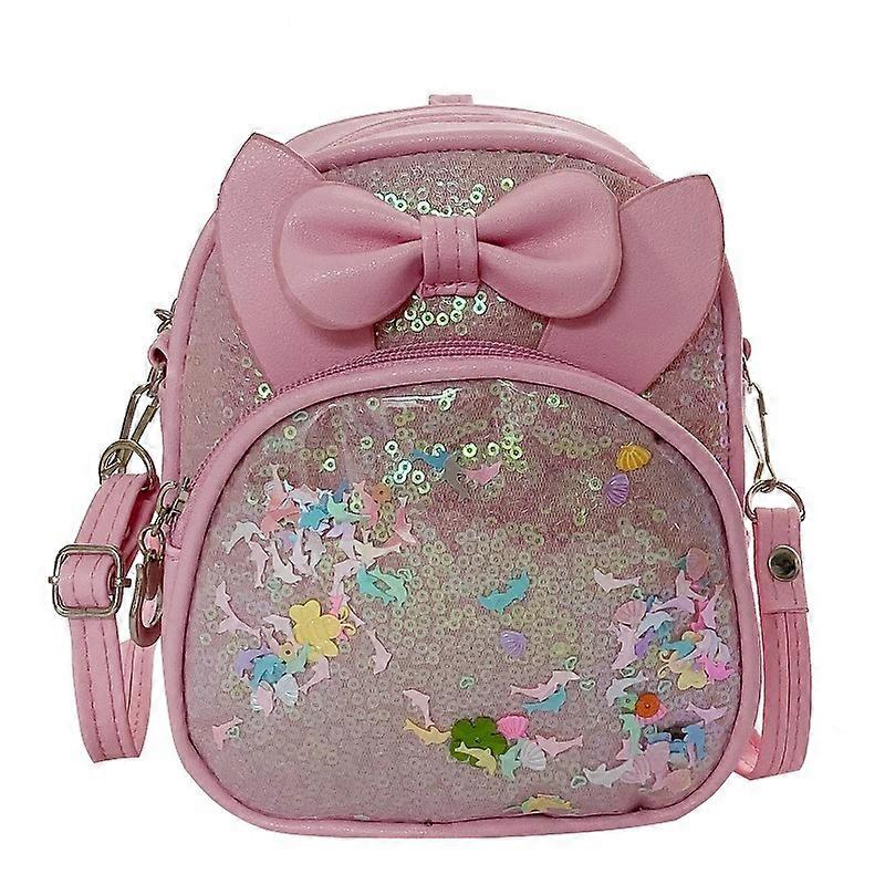 Children's Backpack Cute Pu Sequined Small Bag Kindergarten Backpack