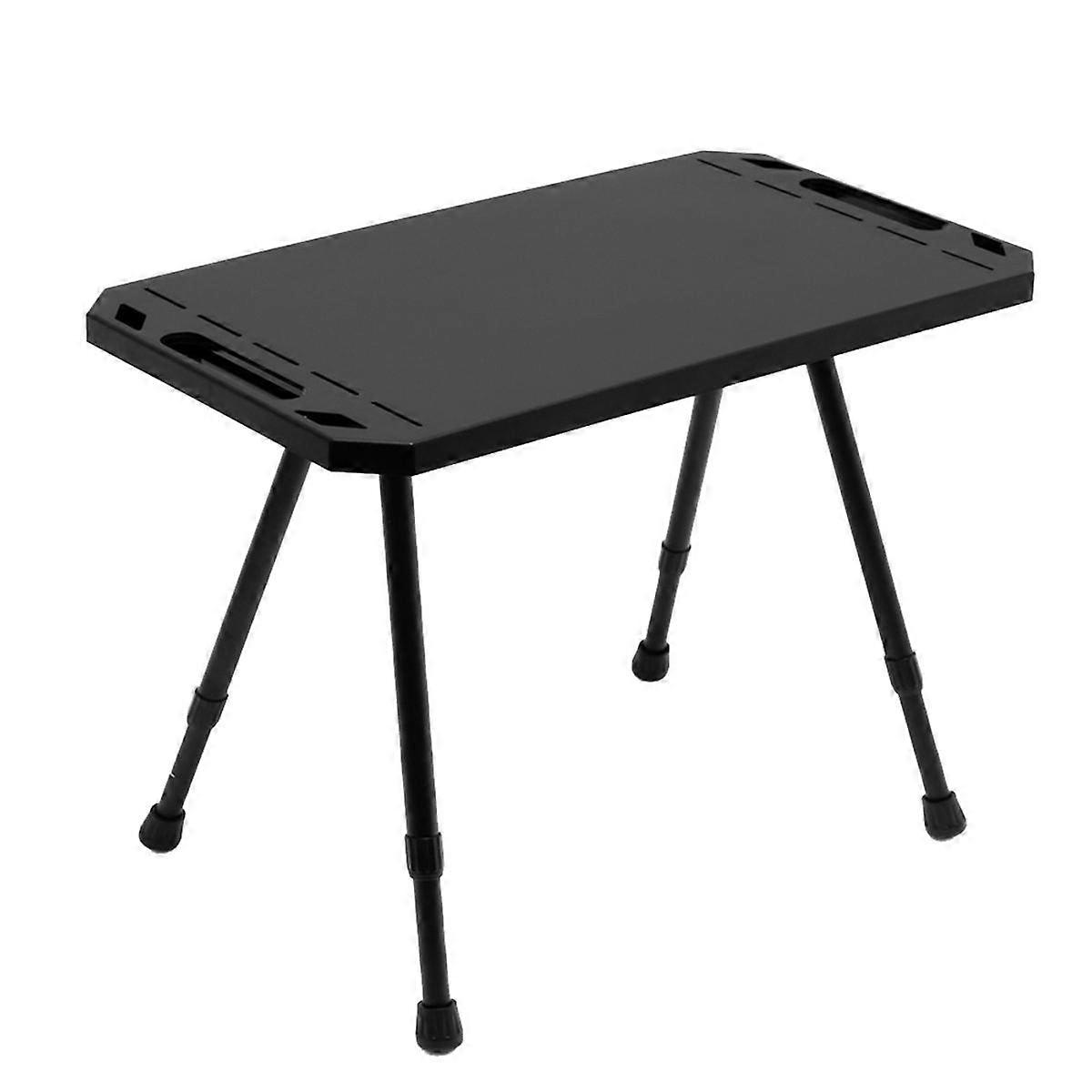 Outdoor Folding Picnic Table Adjustable Height Table Aluminium Alloy Table for Outdoor Indoor Picni