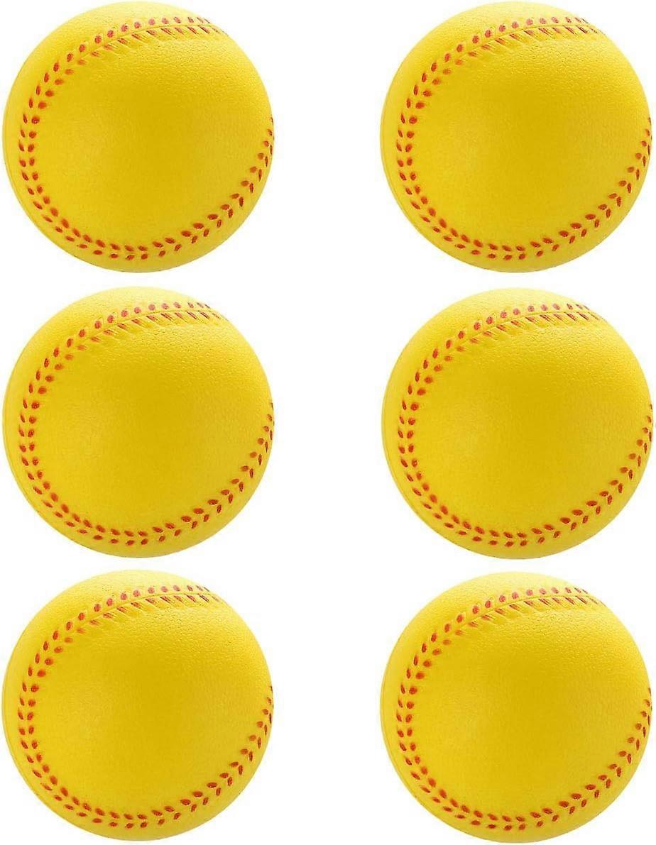 6 Pack Practica Baseballs Spuma baseball mingea de baseball pentru copii Teens Softball