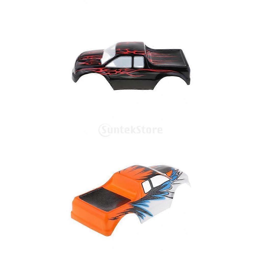 2x PVC RC Body Shell Bodywork for HSP Parts DIY Replacement with Stickers