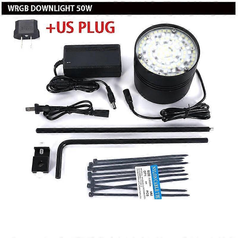 Redkid Fish tank led water grass lamp WRGB fish tank lamp holder down lamp algae explosion moss lamp