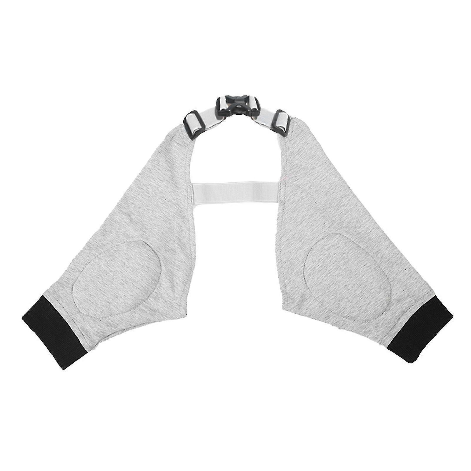 Adjustable Dog Recovery Sleeve - Size M - Soft and Breathable Front Leg Brace Protector - Stable Support - GrayBlack Design
