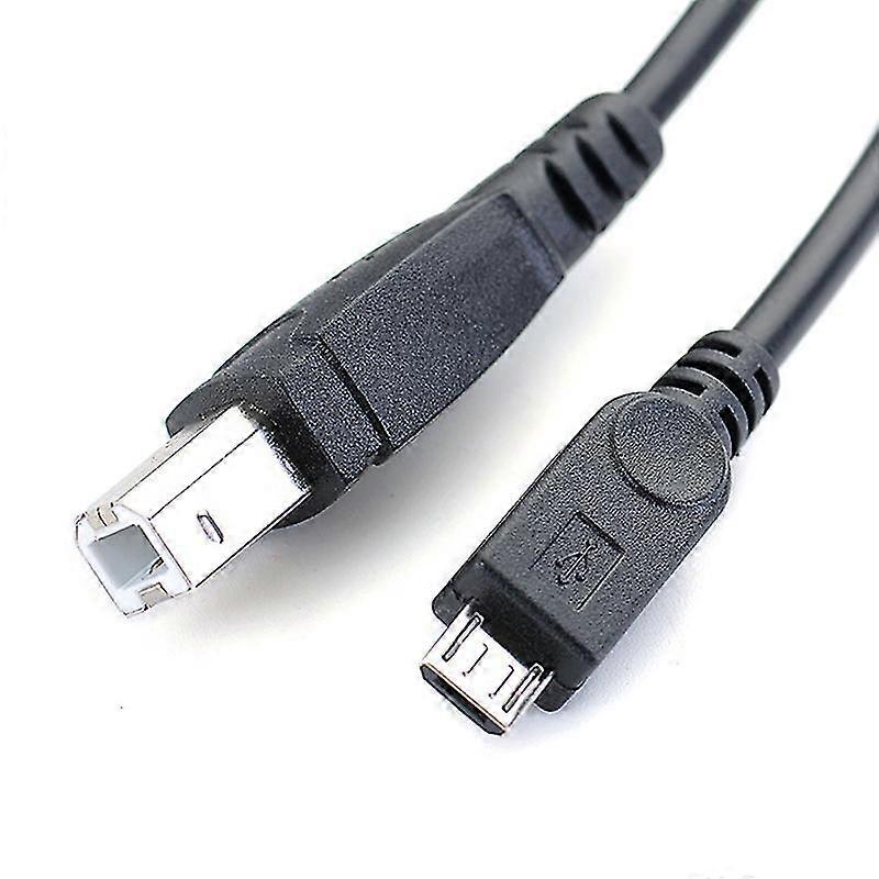 3.2ft Micro Usb Male To Usb B Type Male Data Otg Cable For Mobile Tablet Printer_x005f_x000d_