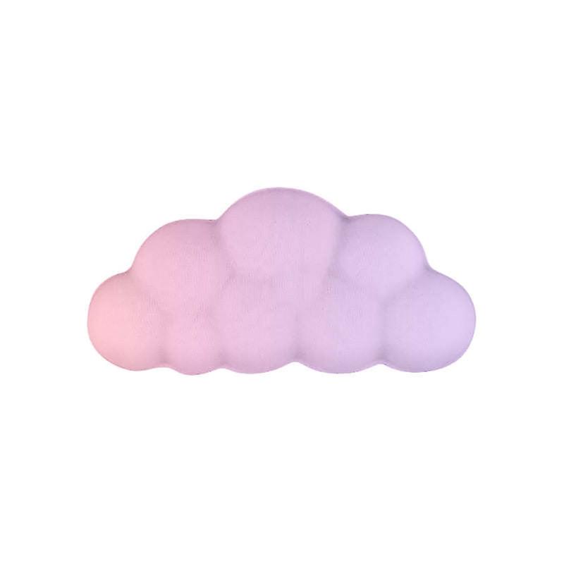 Ergonomic Cloud Mouse Pad Wrist Rest Rainbow Gradient Design for Home Office