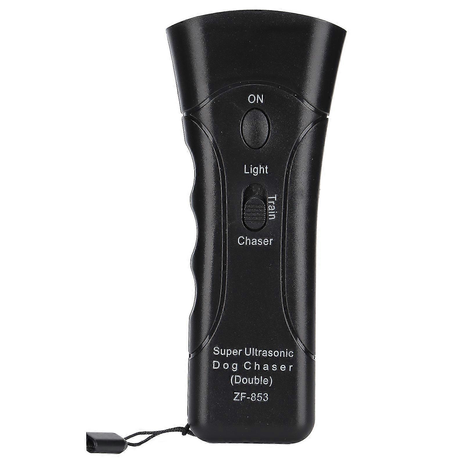 Ultrasonic Dog Repellent Handheld Device with LED Light