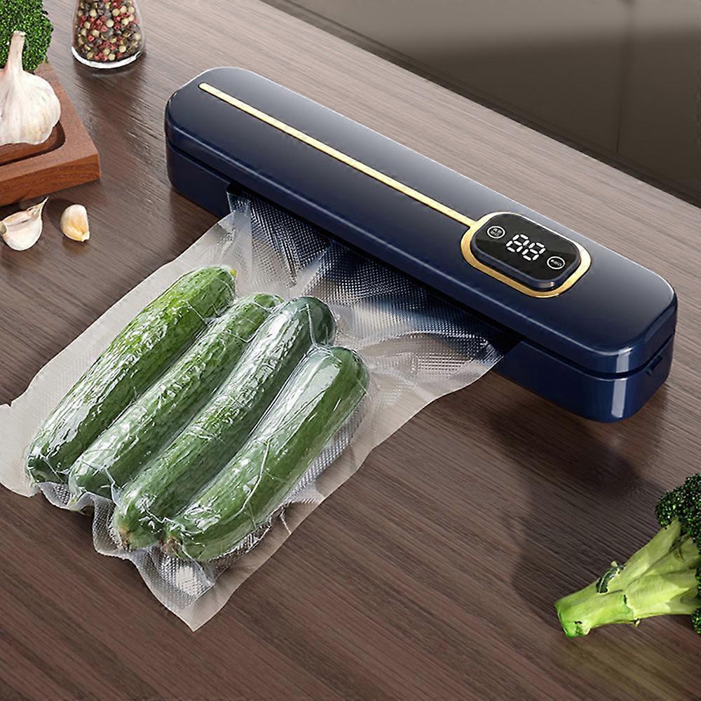 Vacuum Sealer, Automatic Food Vacuum Sealer Machine for Food Preservation Sealing Packing Wet and Dry Food Saver