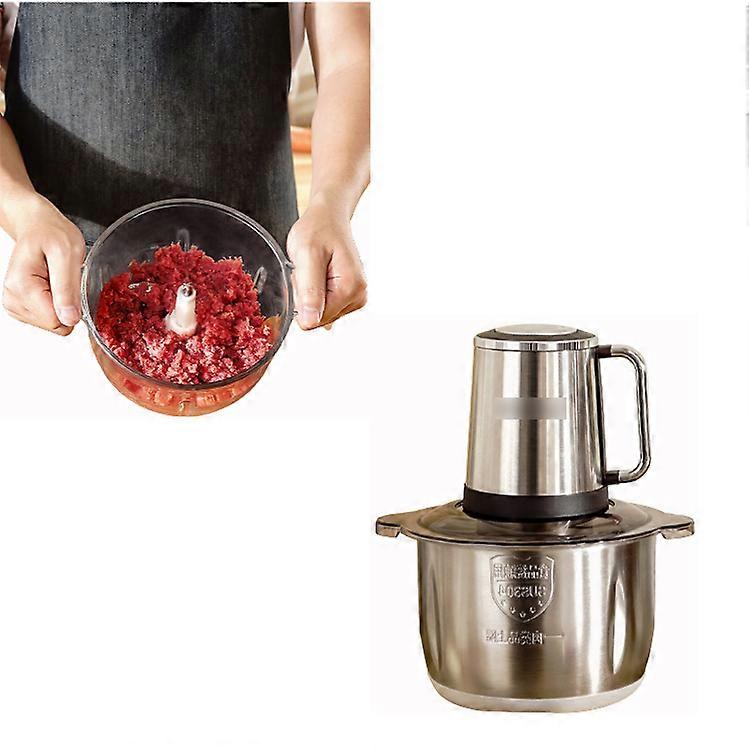 Kitchen Mini Food Chopper Automatic Powerful Meat Grinder Electric Food Processor