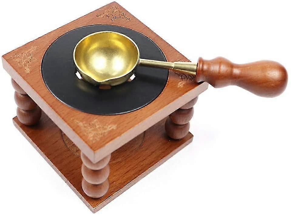 Wax Seal Heater Sleeve, Wax Seal Kit With Spoon And Melting Candle, Seal Wax