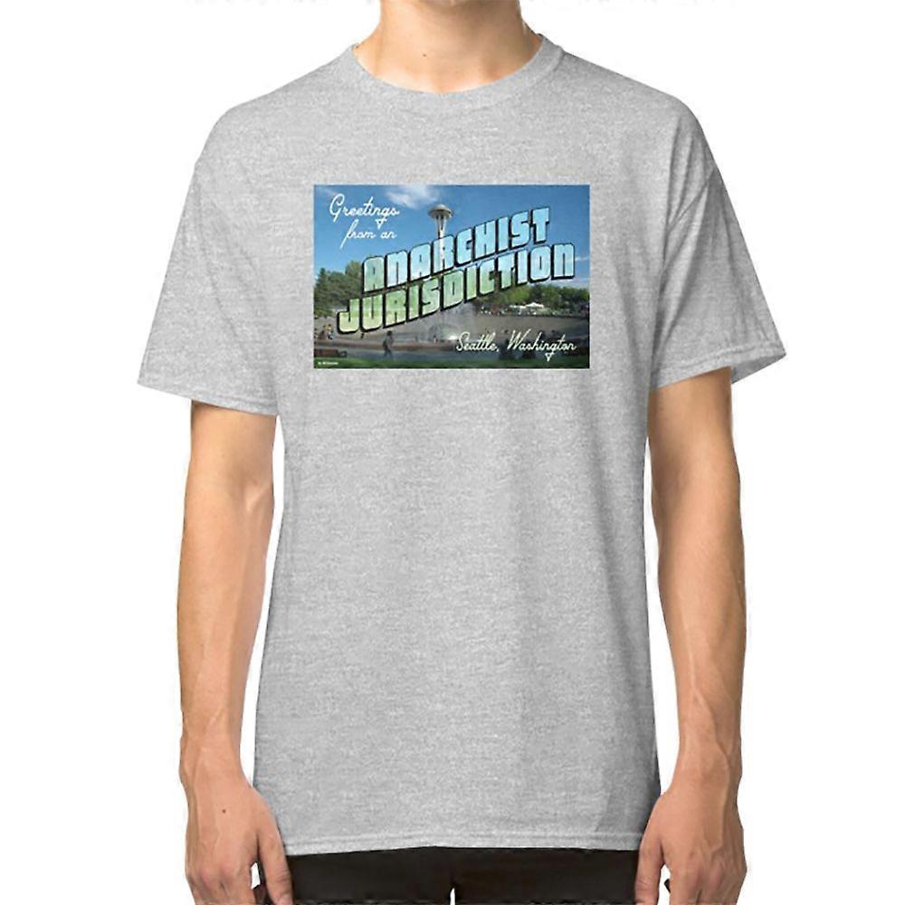 Zdravím anarchisty ze Seattlu! Triko