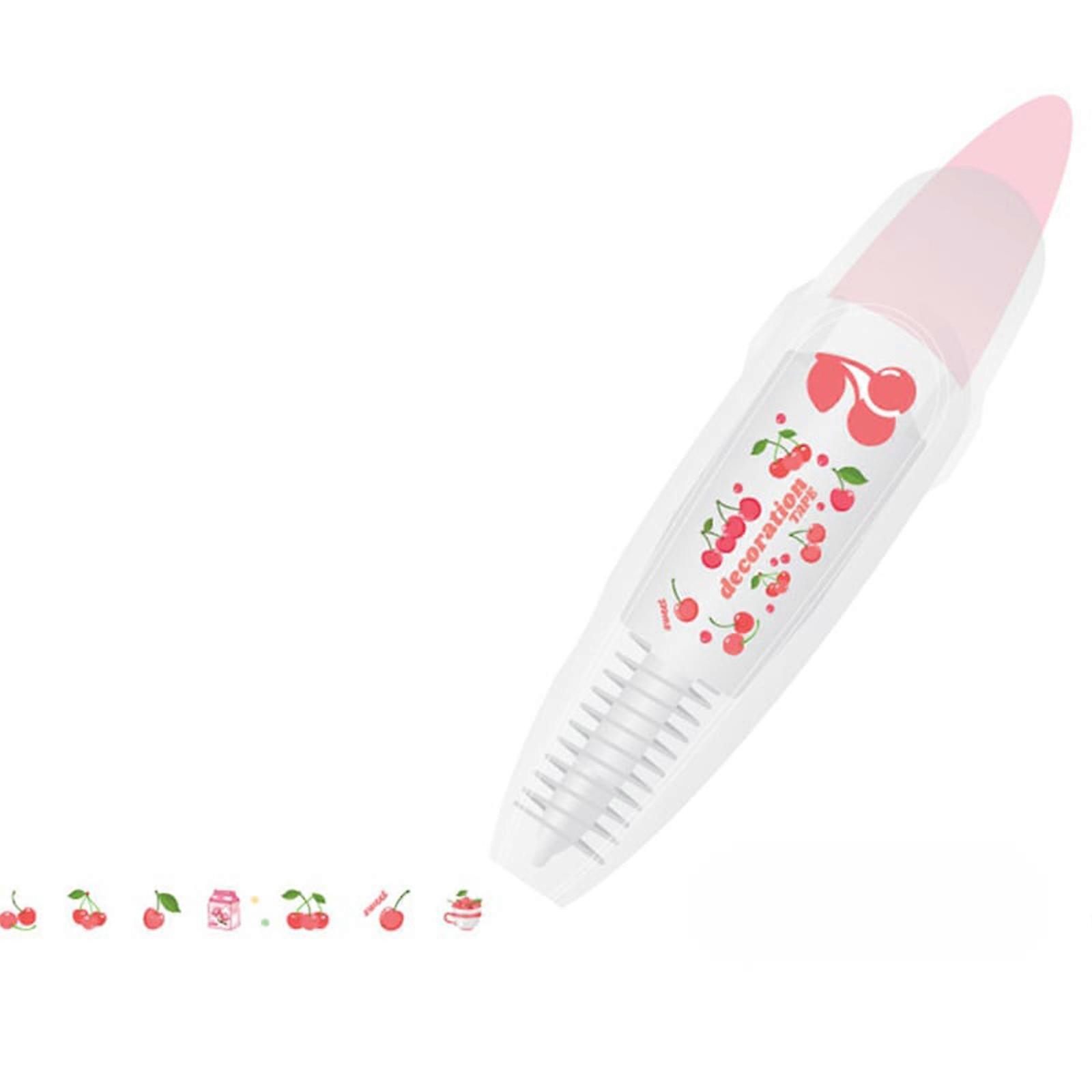 DIY Cute Animals Press Type Decorative Pen