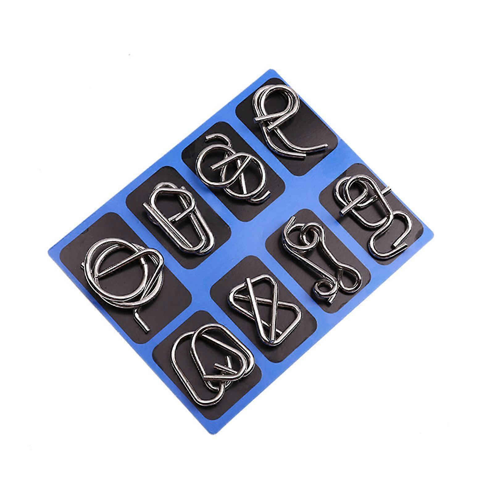 Luban Lock Educational Intellectual Toys Funny Buckle Unlock Puzzle Toys Unlock Decompression Toy