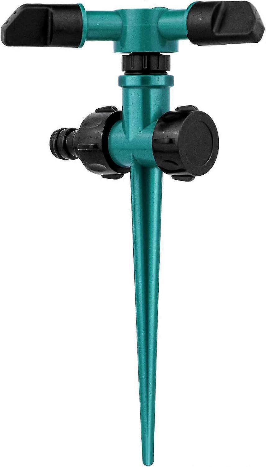 Lawn sprinkler Automatic 360 degree rotating 3 arm sprinkler Adjustable sprinkler irrigation system