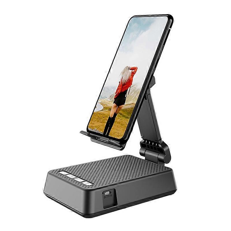 Desktop Smart Phone Mounts Adjustable Brackets Bluetooth-compatible Speaker