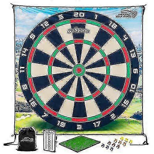 Chip N' Stick Golf Games With Chip N' Stick Golf Balls - Giant Size Targets With Chipping Mat - Choose Classic Or Darts