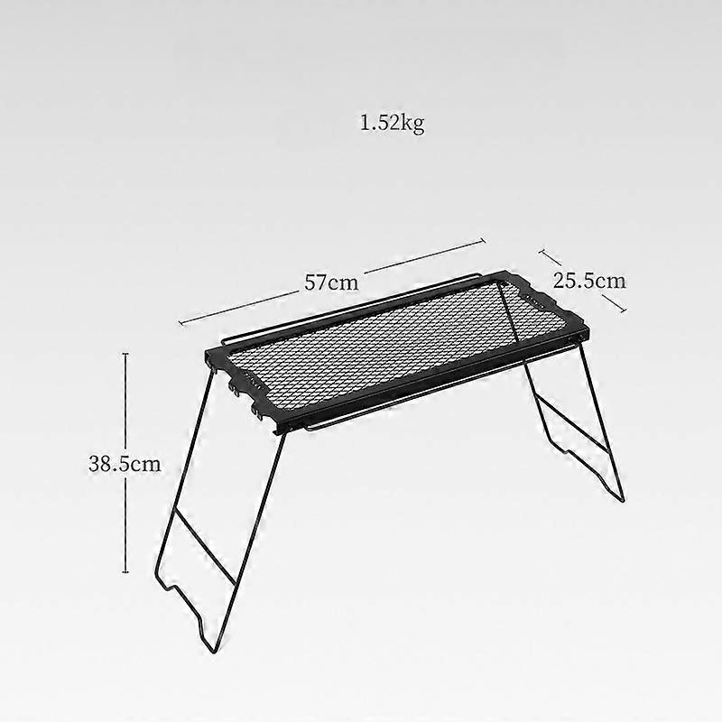 IGT-Table multifunctional folding outdoors, grid table, overtime table stool, portable campsite, iron storage, T1