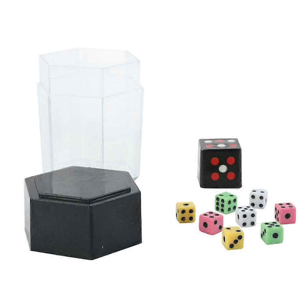 Explode Explosion Dice Easy Magic Tricks For Kids Magic Prop Novelty Funny Toy Close-up Performance Joke Prank Toy Gifts