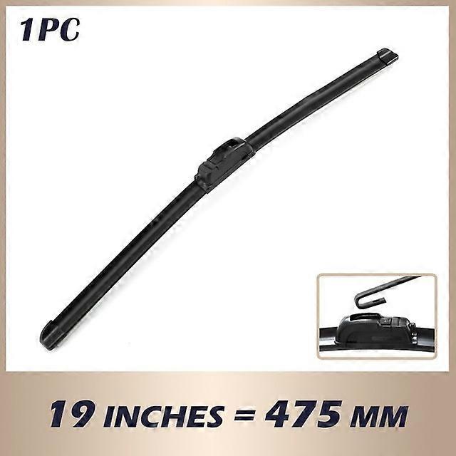 Universal U-type Car Wiper Blades Soft Rubber Windscreen Wipers Auto Windshield 14" 16" 18" 19" 20" 21" 22" 24" 26" Fit Hook Arm