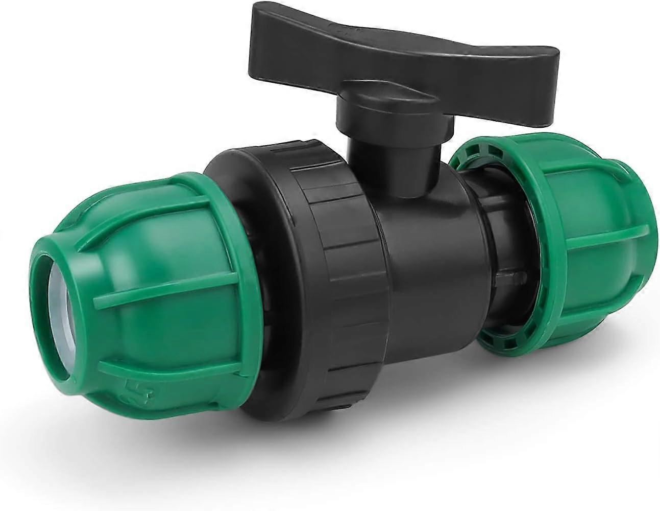 Polyethylene Ball Valve - 32mm - Clamp Connection - Quick Connect Ball Valve for Irrigation Pipes