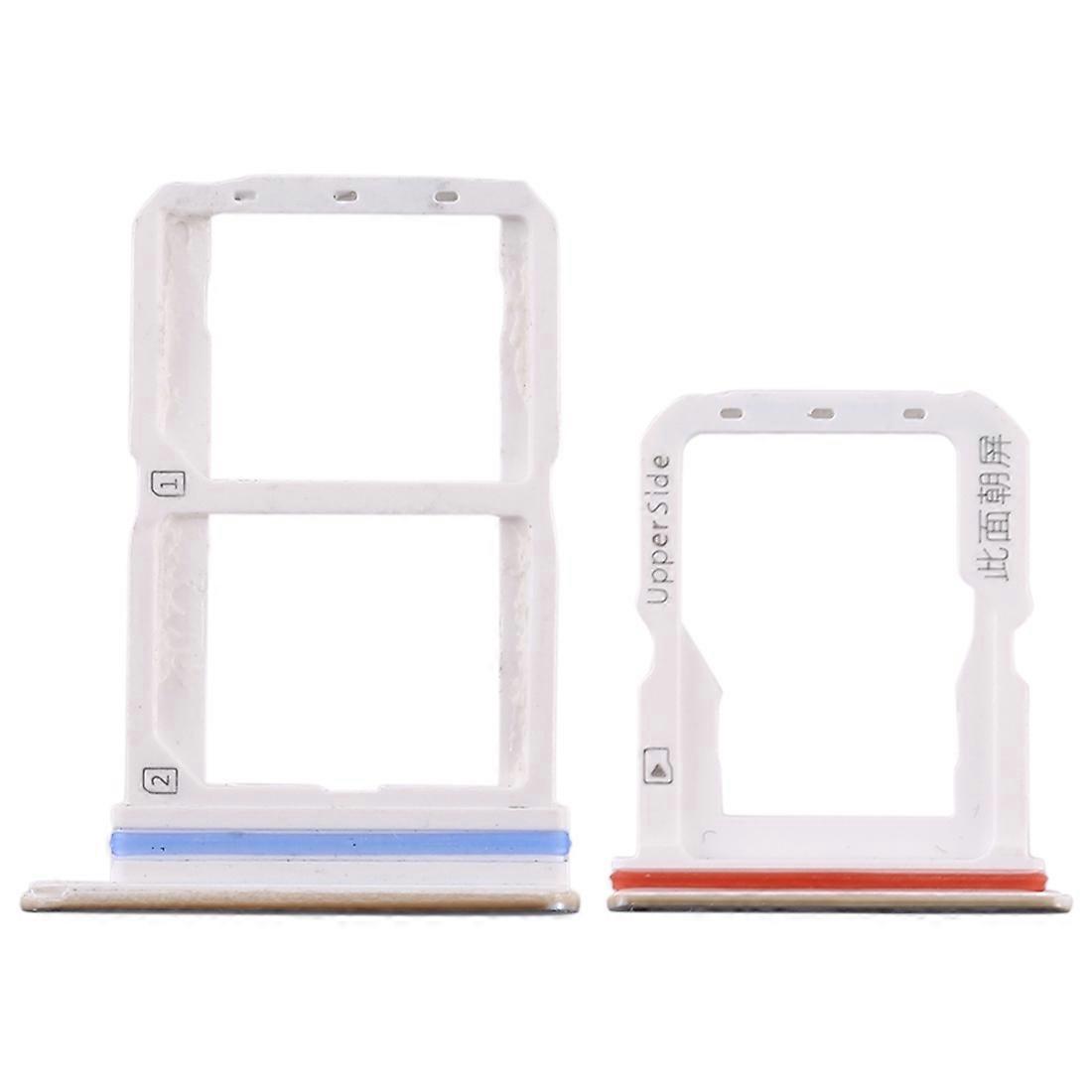 SIM Card Tray+Micro SD Card Tray for Vivo S1 Pro