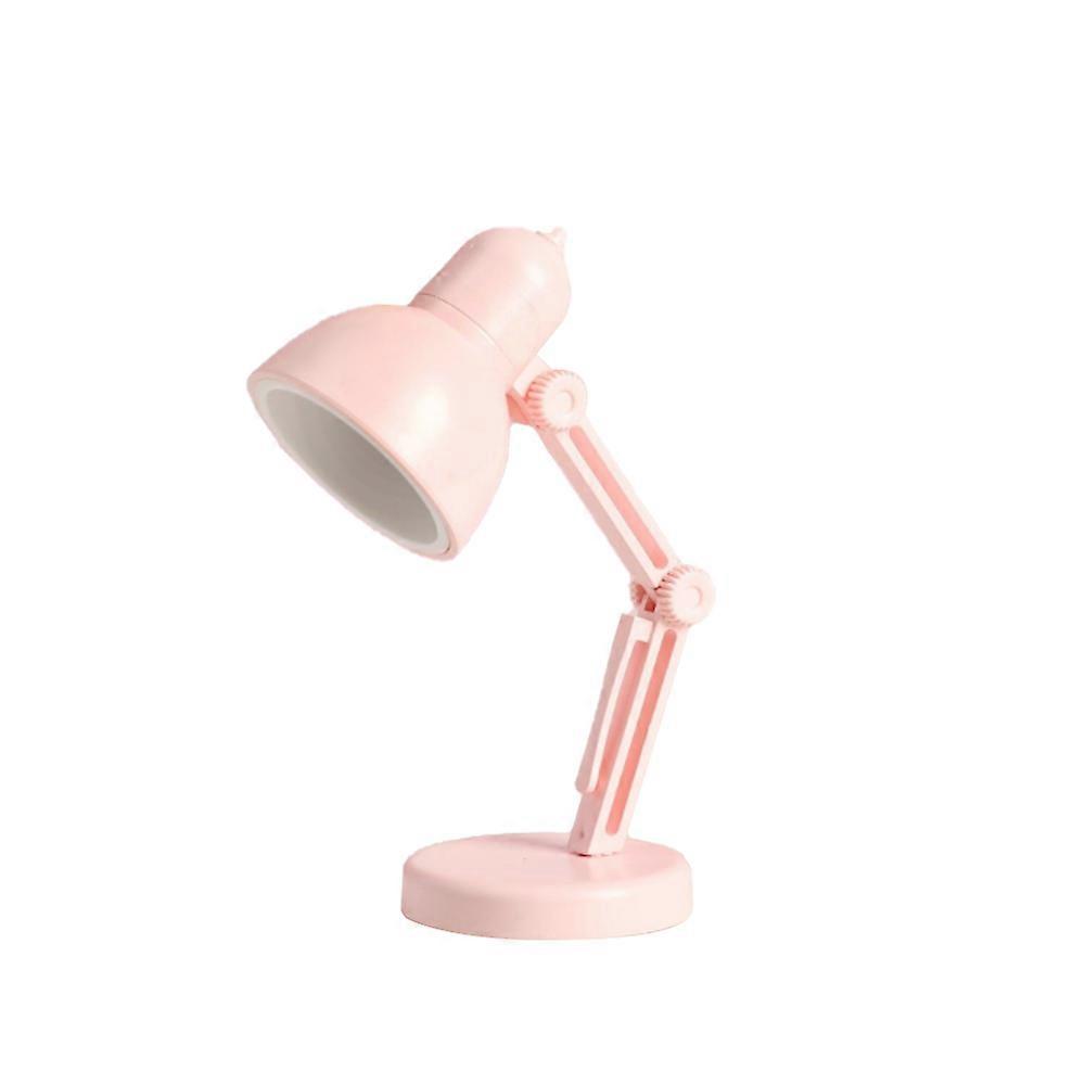 Mini Foldable USB LED Desk Lamp with Reset for Bedroom, Portable, Reading, Eye Protection, Study Night Light