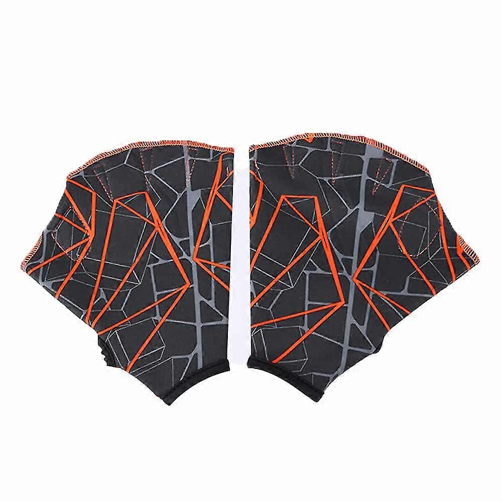 Schwimmflossenhandschuhe Trainingsflossen Flossen, die für Wassertrainingstaucherausrüstung geeignet sind Tw