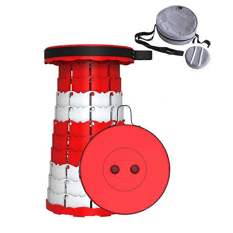 Portable Multi-color Retractable folding stool, with Storage Bag