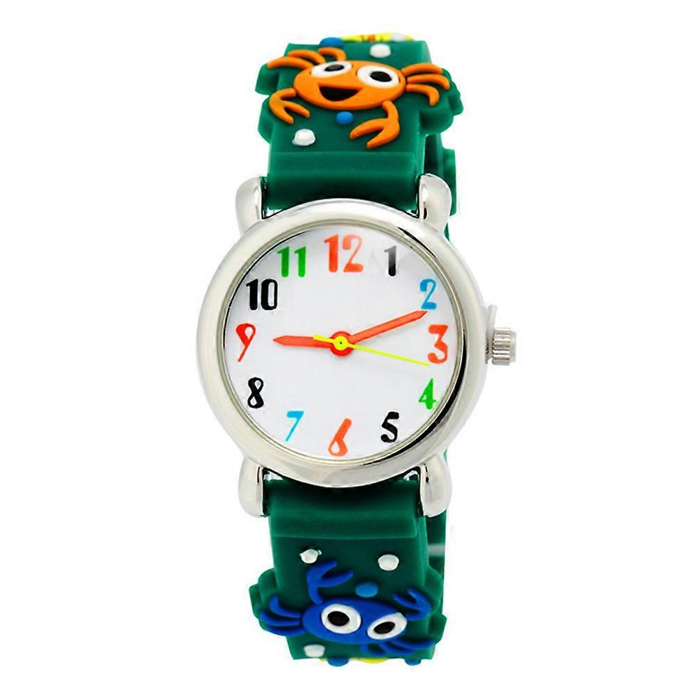 Pojkklocka Pojkar Justerbart armbandsur Pojkar tecknad klocka Barn justerbart bälte klocka barn tecknad klocka
