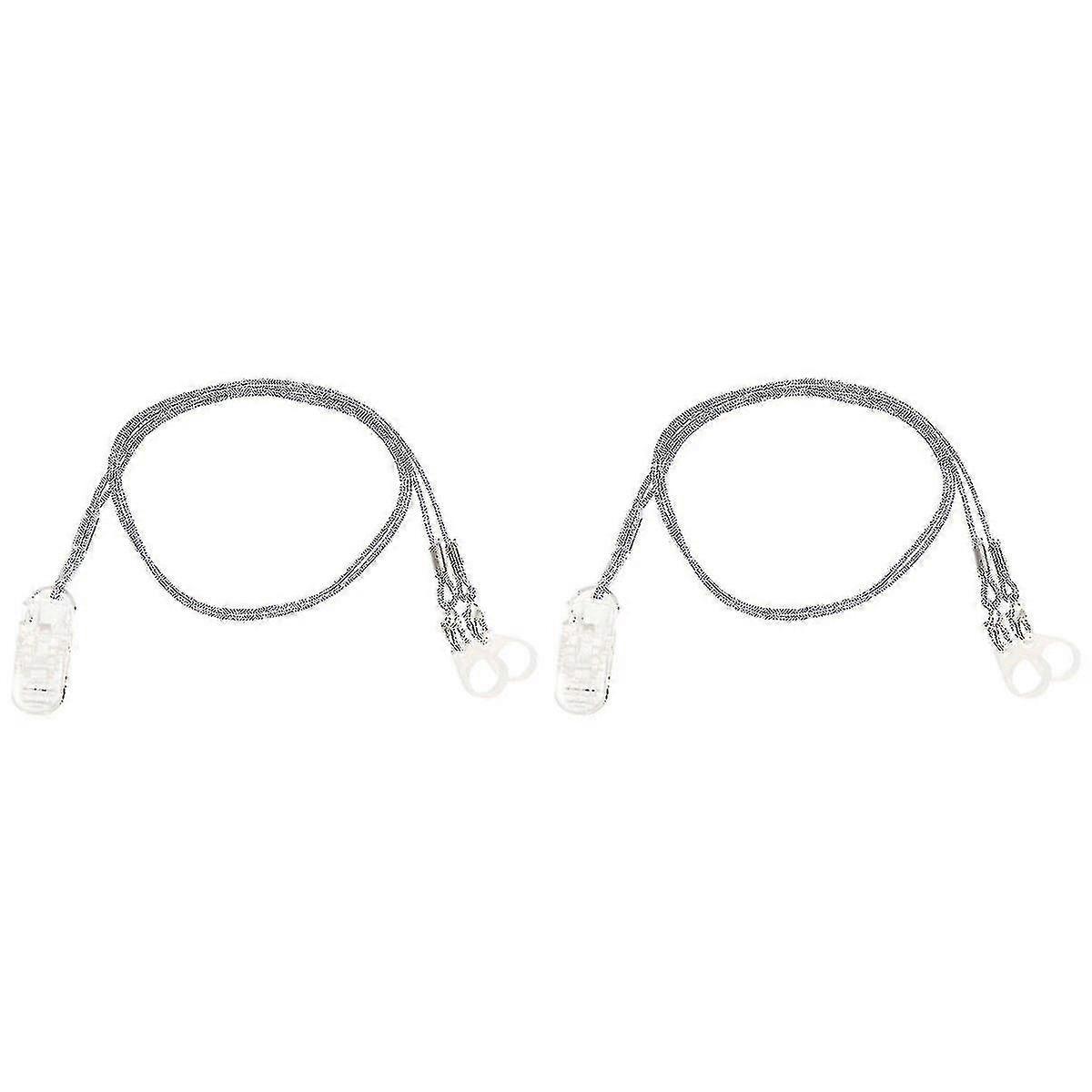 3 Sets Hearing Aids Clip Bte Holder Portable Hanging Rope Seniors Anti-lost Rope