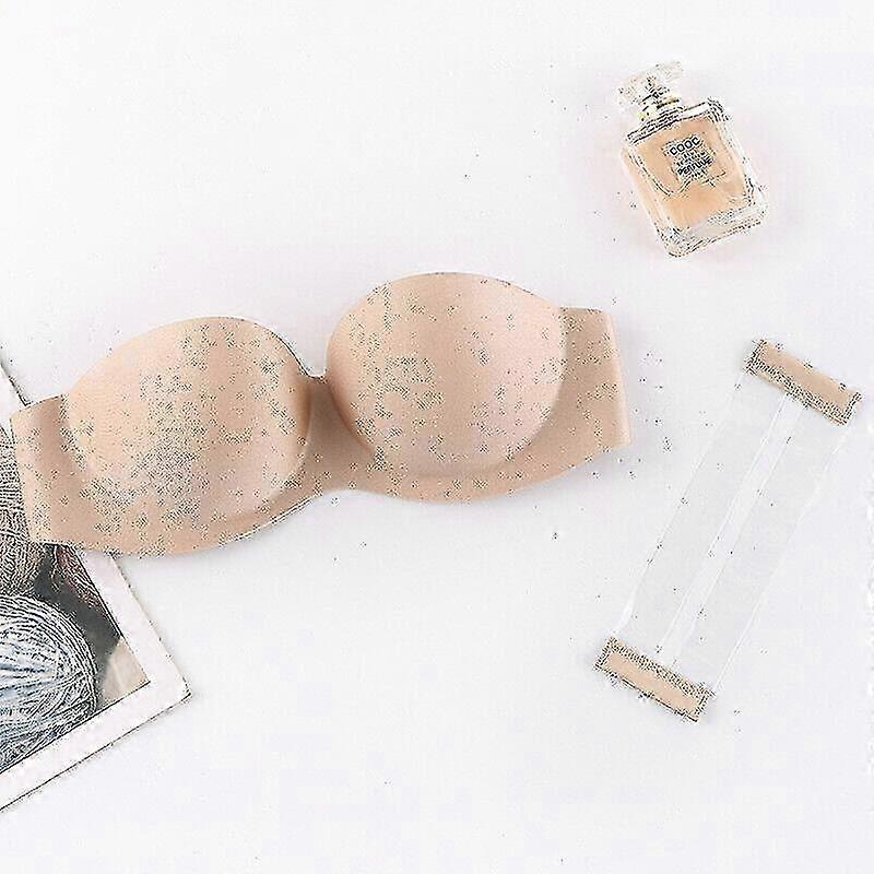 סטרפלס מרופד פוש אפ חזייה רצועות גב שקופות חזיות מסיבת חתונה חזייה בלתי נראית