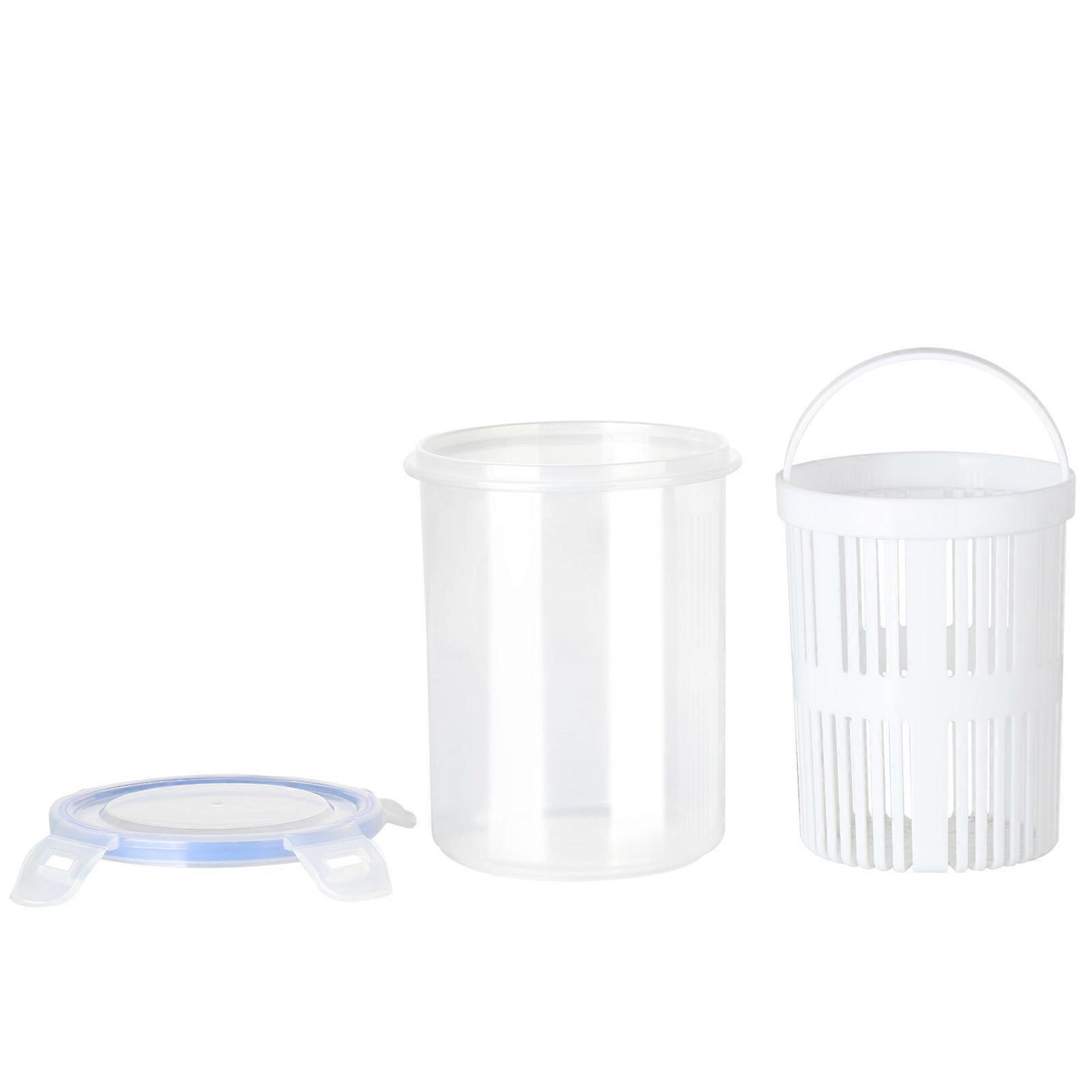 Pickle Jar With Strainer Insert Food Storage Container Bucket Of Pickles New 11*13.5CM Multifunctional Draining Basket