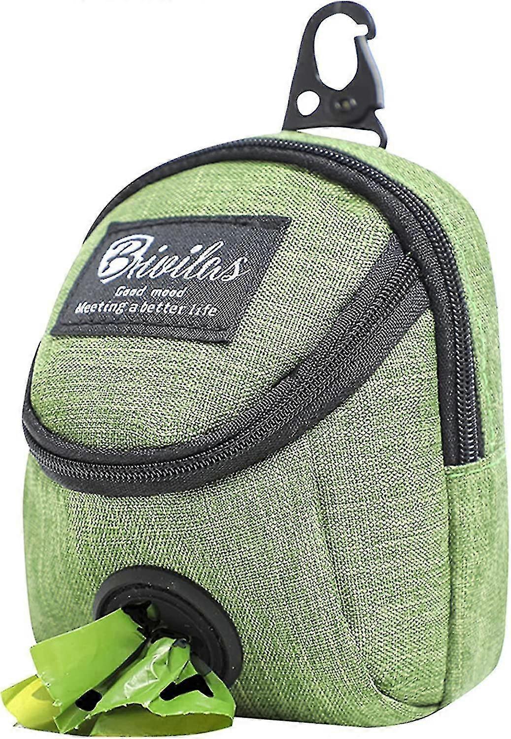 صغير علاج الحقيبة ، علاج الحقيبة لتدريب الكلاب ، حقيبة المشي الكلب مع حامل حقيبة أنبوب