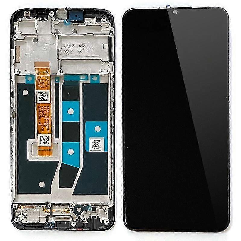 Grade C LCD Screen and Digitizer Assembly+Frame Part (without Logo) Compatible with Oppo A16 CPH2269/A16s