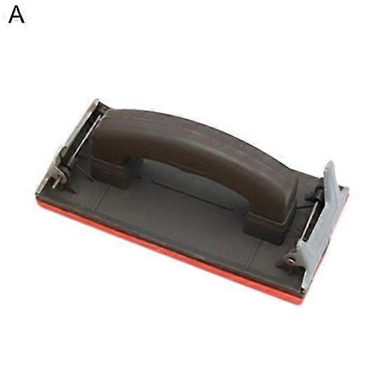 Handheld Wall Woodworking Grinding Polished Matte Paper Sandpaper Holder Tool