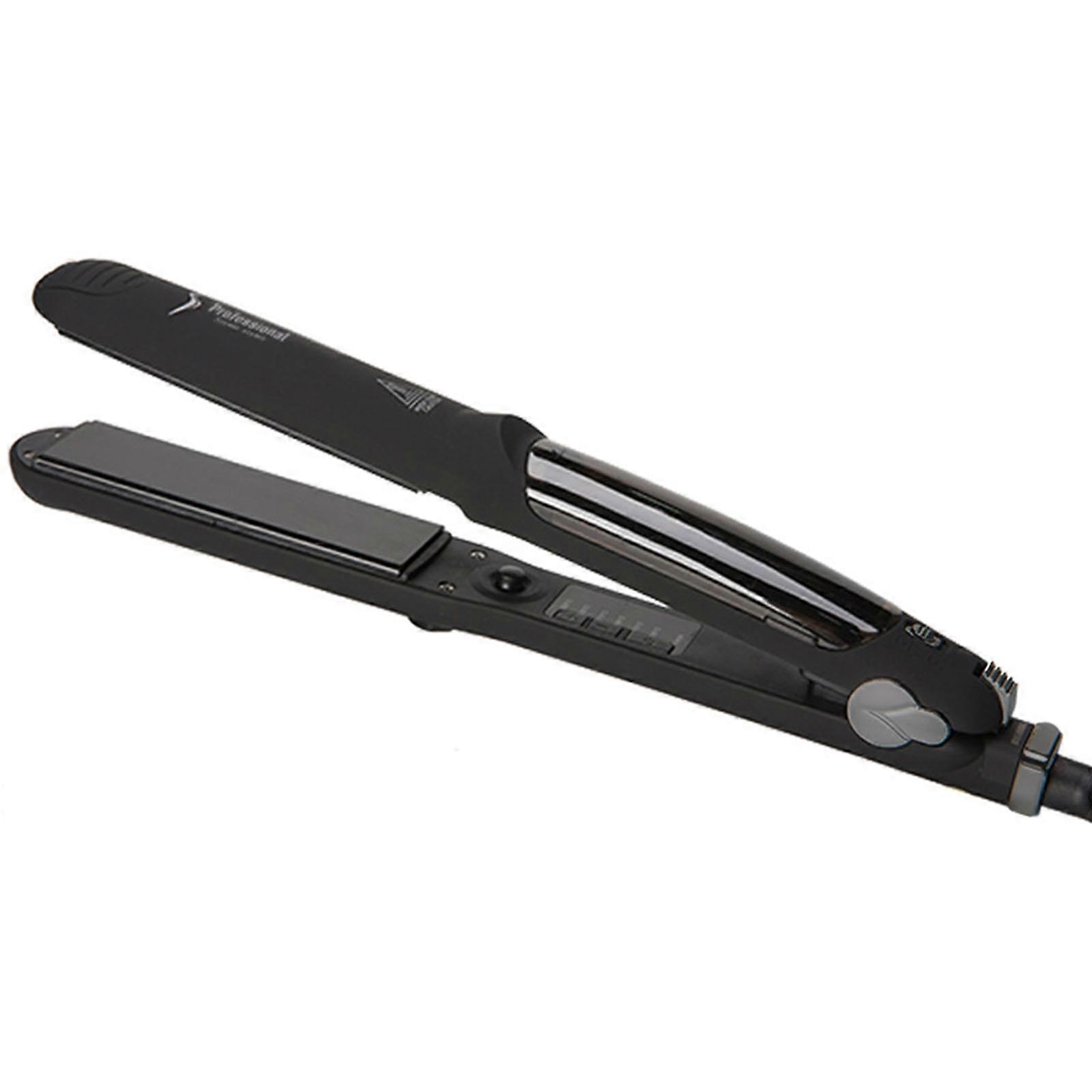 Fer à lisser à vapeur, fer plat de 1,25 pouce, prise UE, double usage