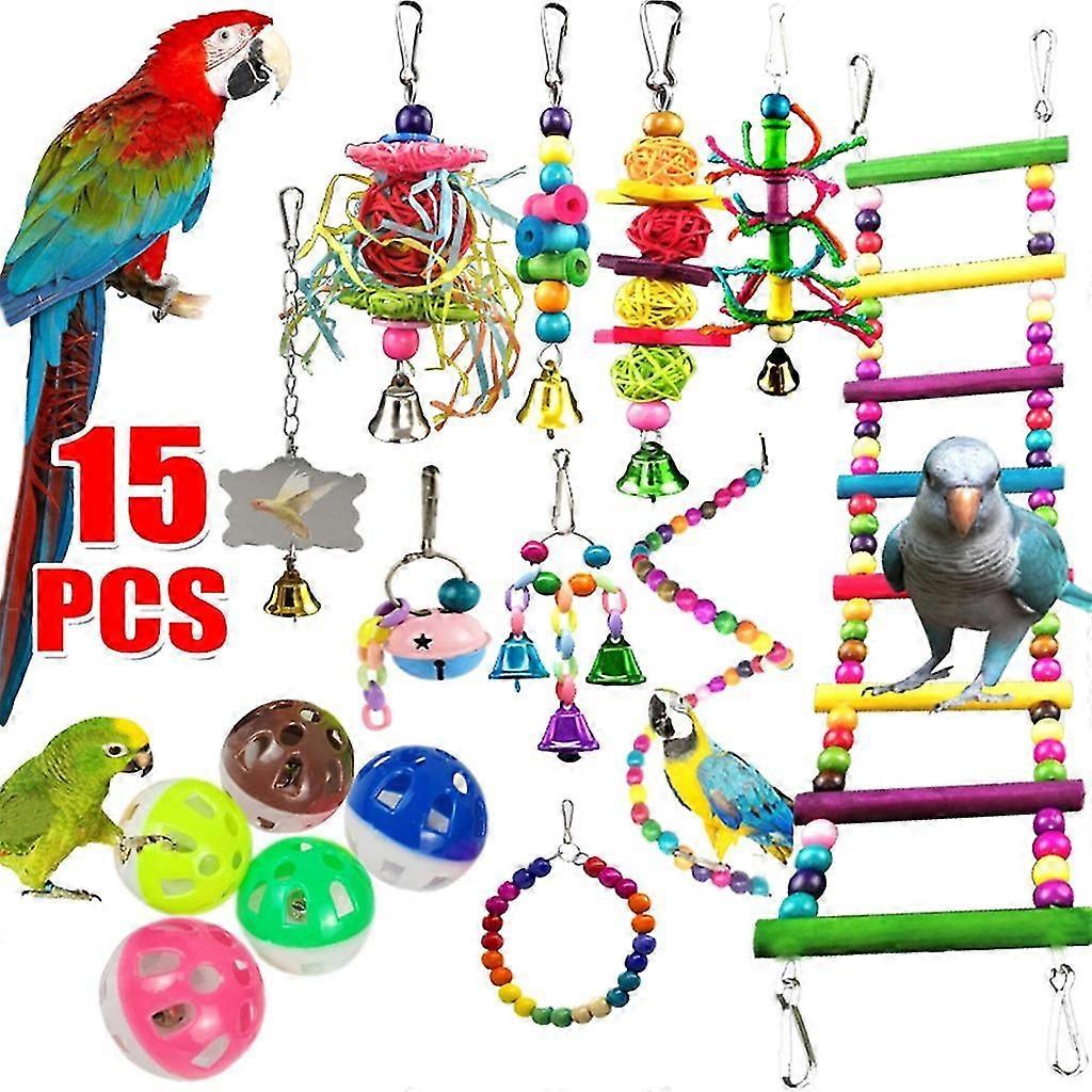 Parrot Toy Kit Chewing Bird Toy Bird Toy Parrot Bite Toy Bird Cage Toy