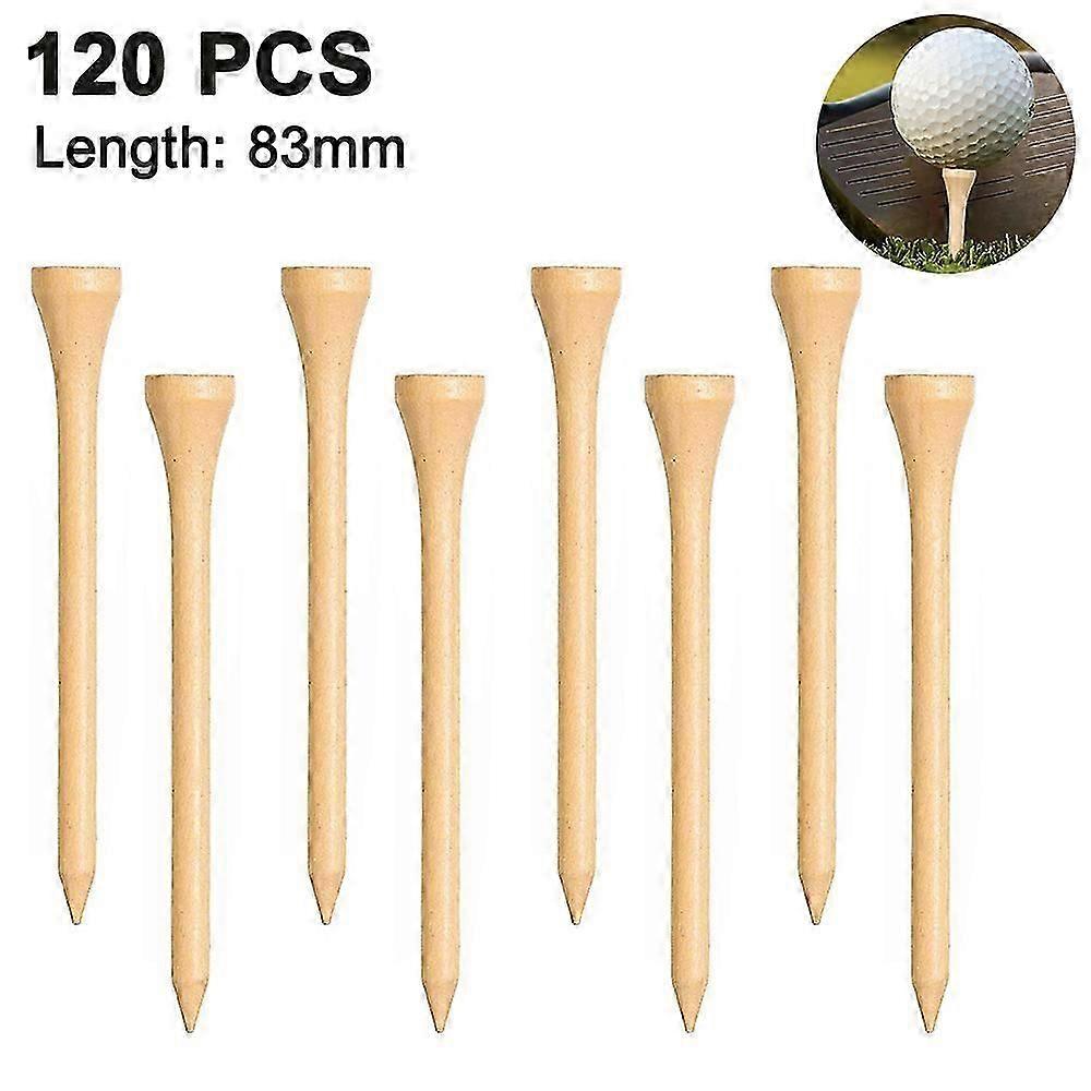 Professional Bamboo Golf Tees for Training, Reduce Friction
