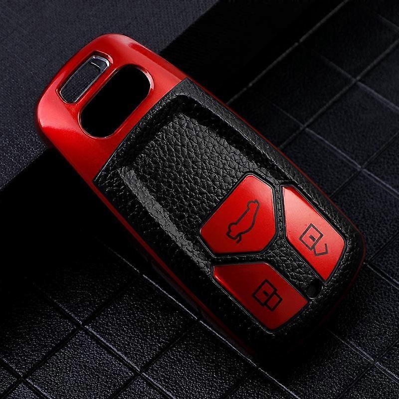 New Soft TPU Car Remote Key Case Cover Shell For A1 A3 A4 B9 A5 A6 Q3 Q5 4M Q7 TT TTS RS Coupe Protector Holder Fob Accessories