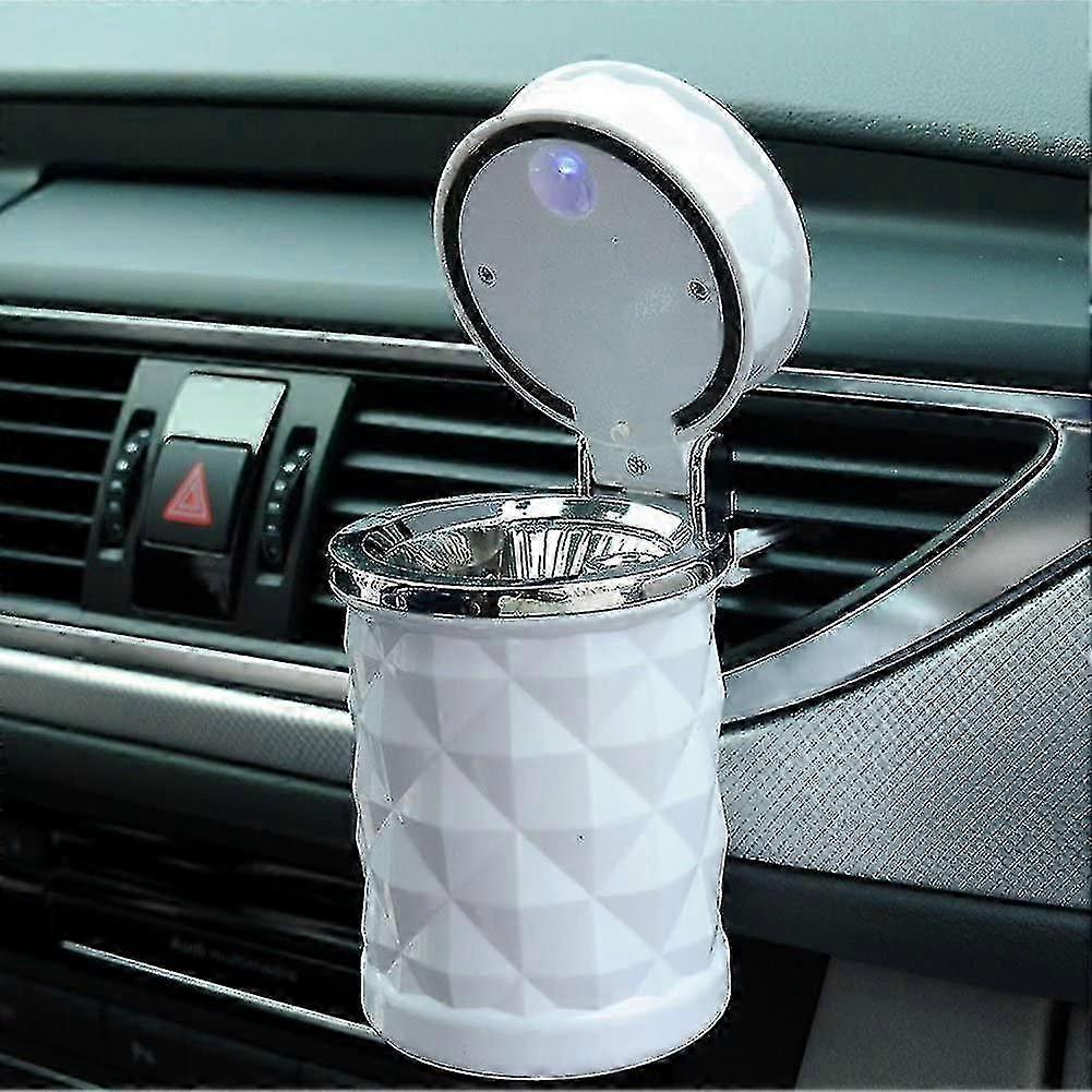 Aschenbecher für Auto mit hellschwarz weiß NS2