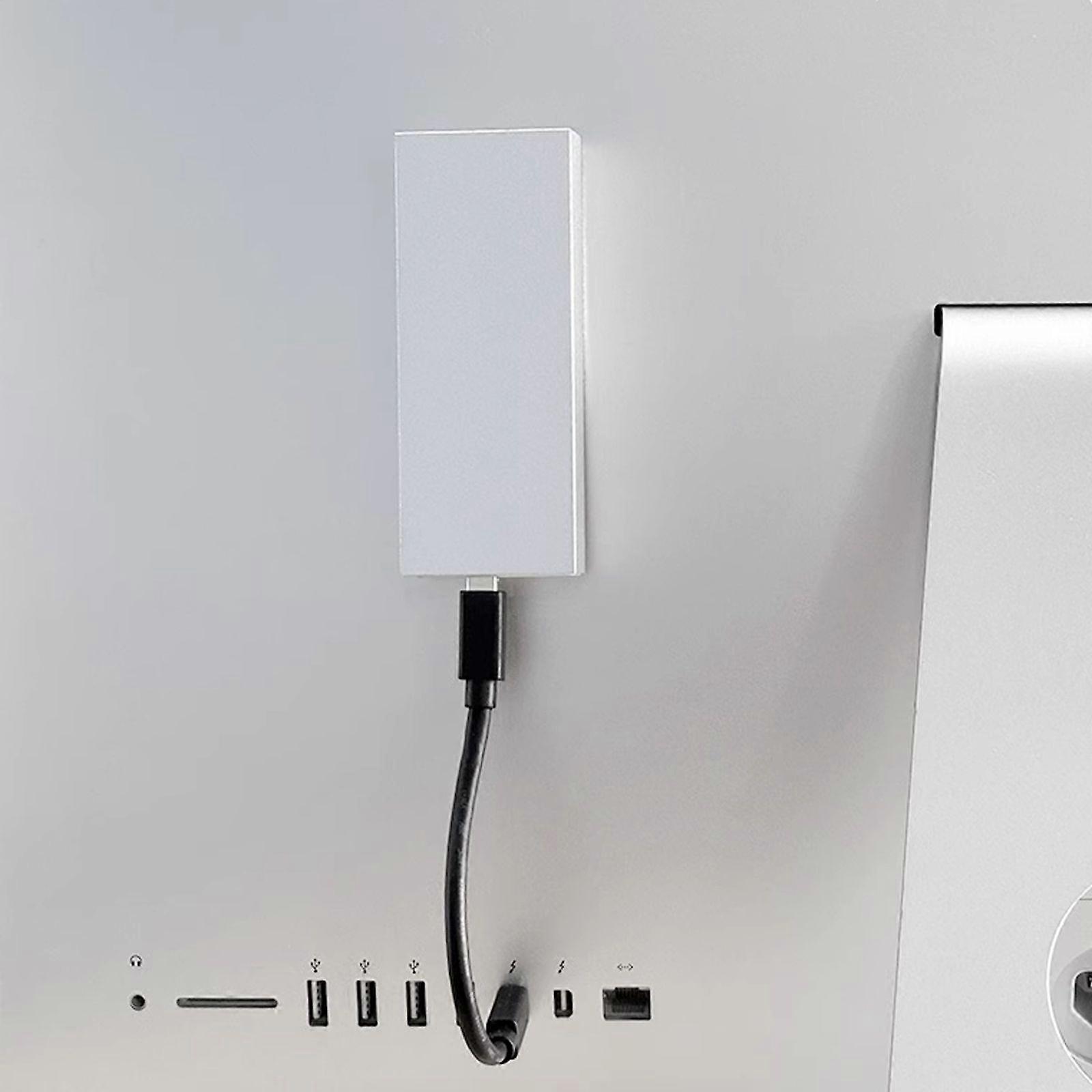 Unidad externa de arranque Thunderbolt 1/2 para MacOS, carcasa SSD M.2 NVMe para iMacDHQ