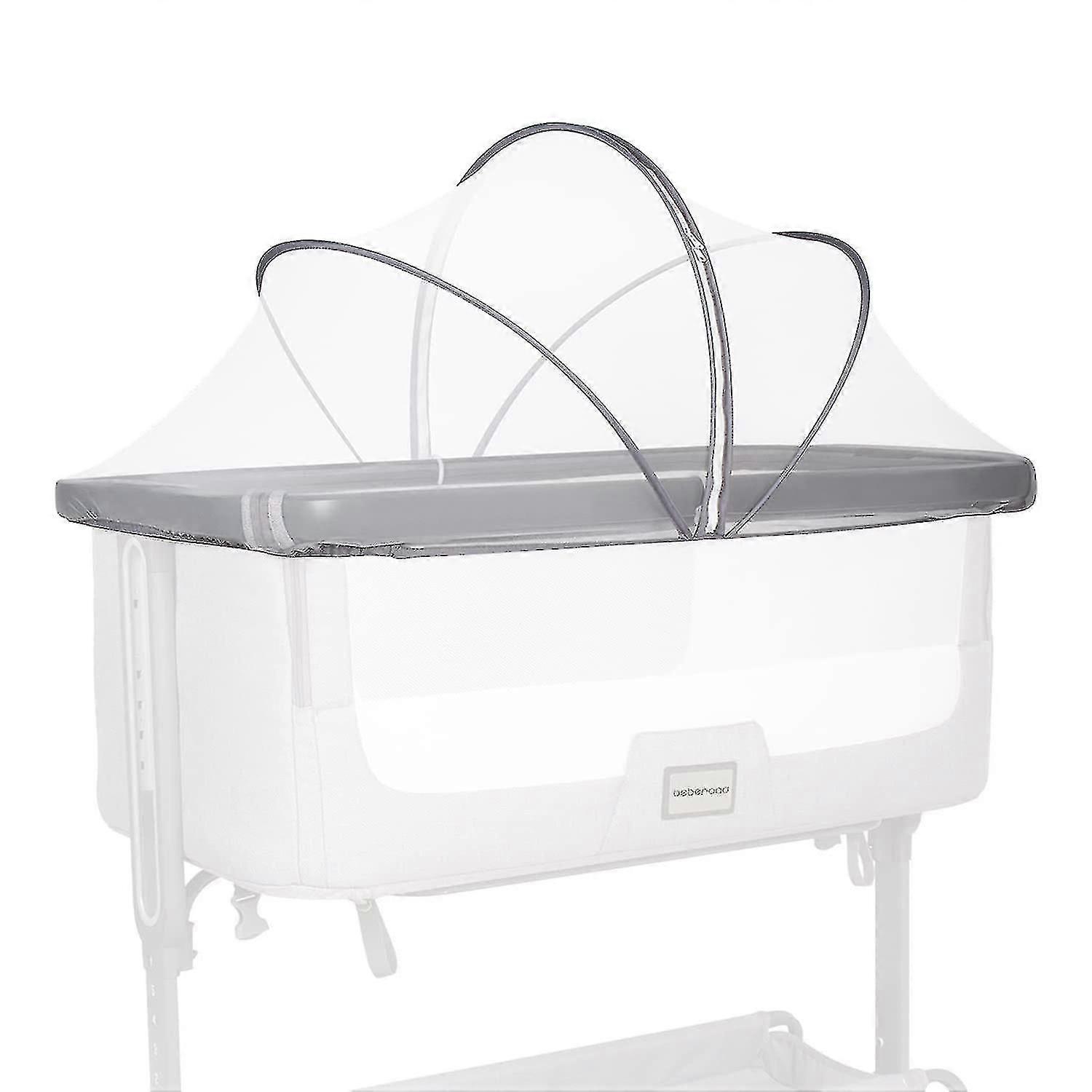 Κάλυμμα κουνουπιών Bassinet για το μωρό Bassinet Cover για να κρατήσει τις γάτες έξω Κουνουπιέρα για Bassinet/κομοδίνο Sleeper/travel Κούνιες (λευκό) Owj
