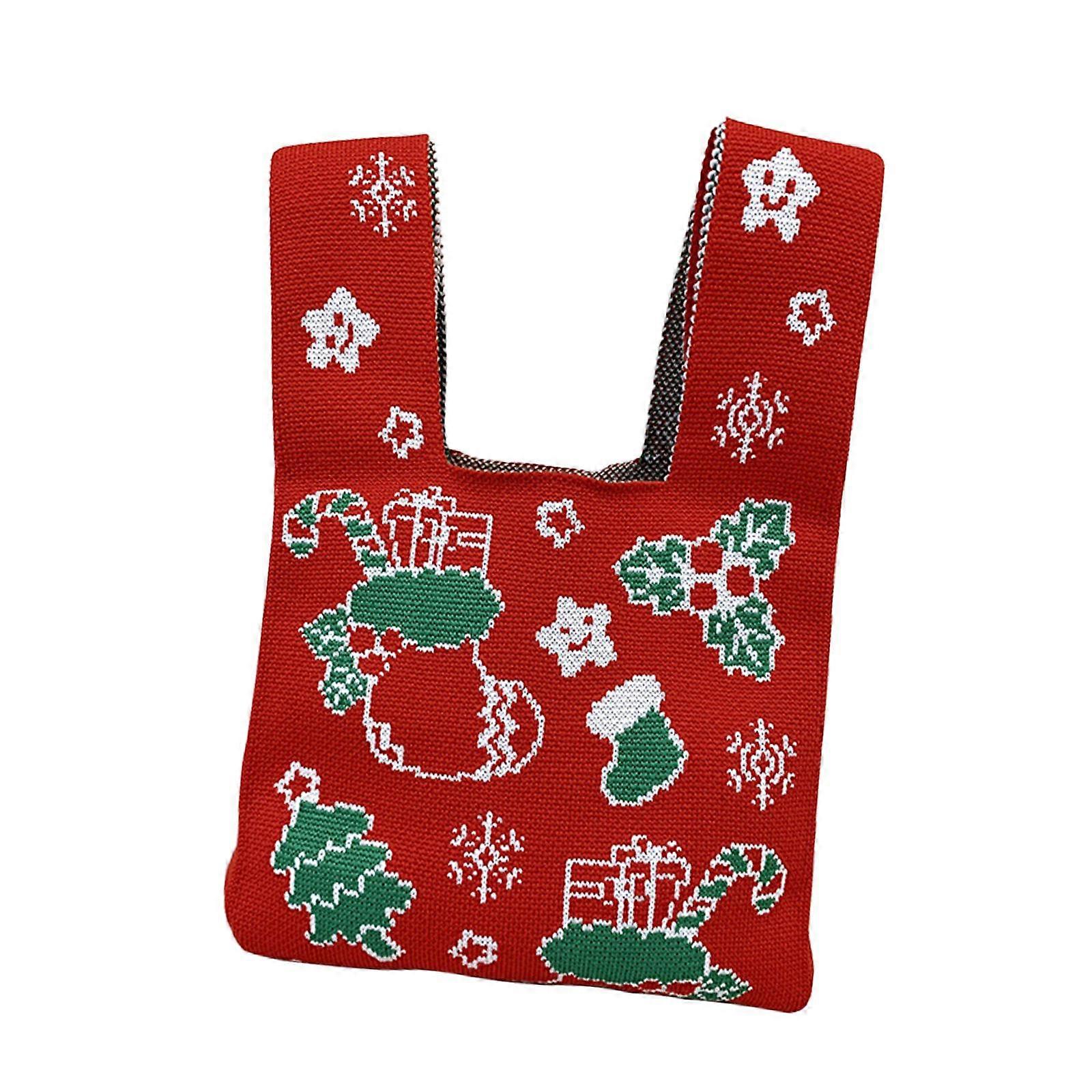 عيد الميلاد حقيبة المعصم ديكور المرأة حقيبة معصم معقودة لزوجة الزفاف النساء