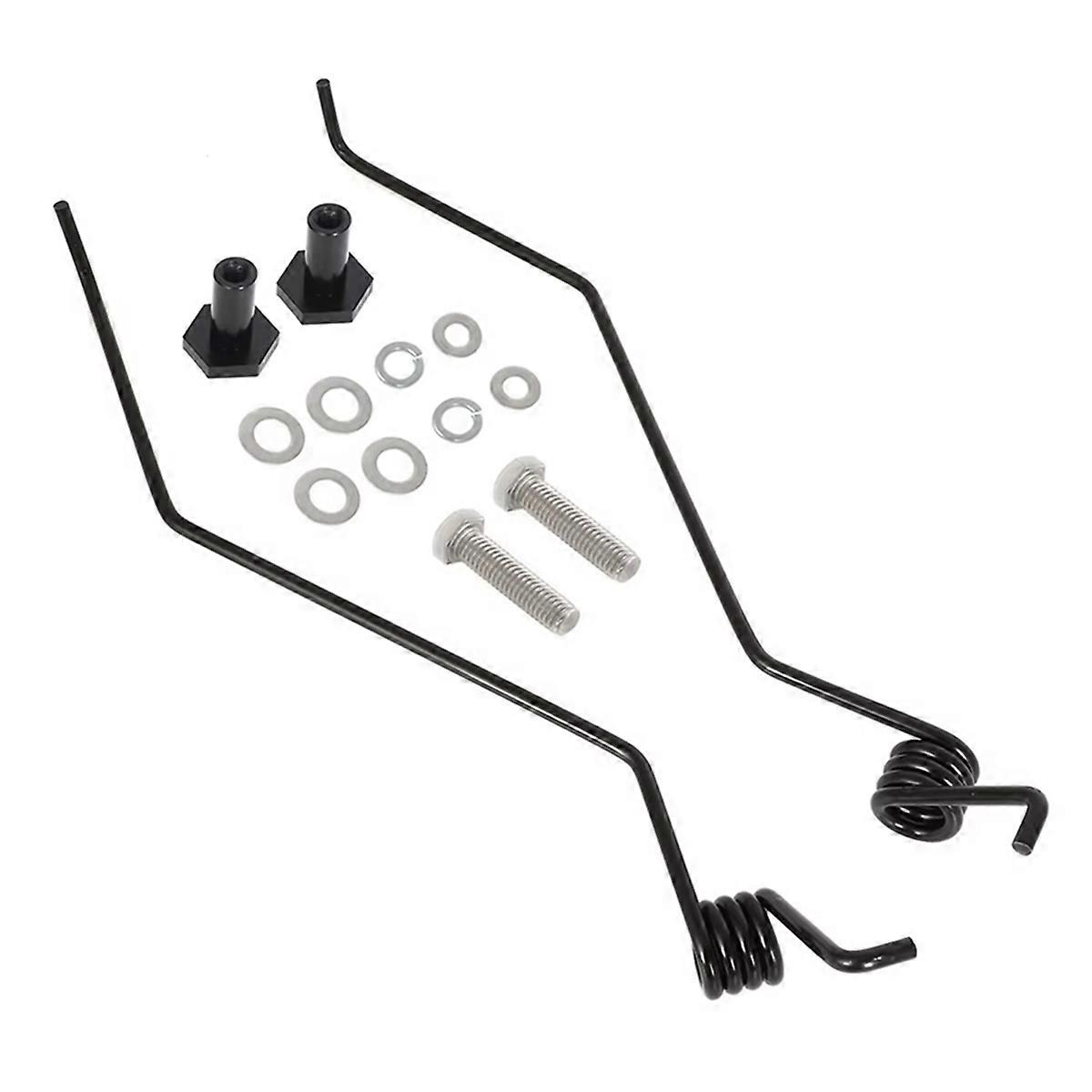 Universal Snowmobile Ice Snow Scratchers with Mounts Kit for for Ski Doo 4E565768